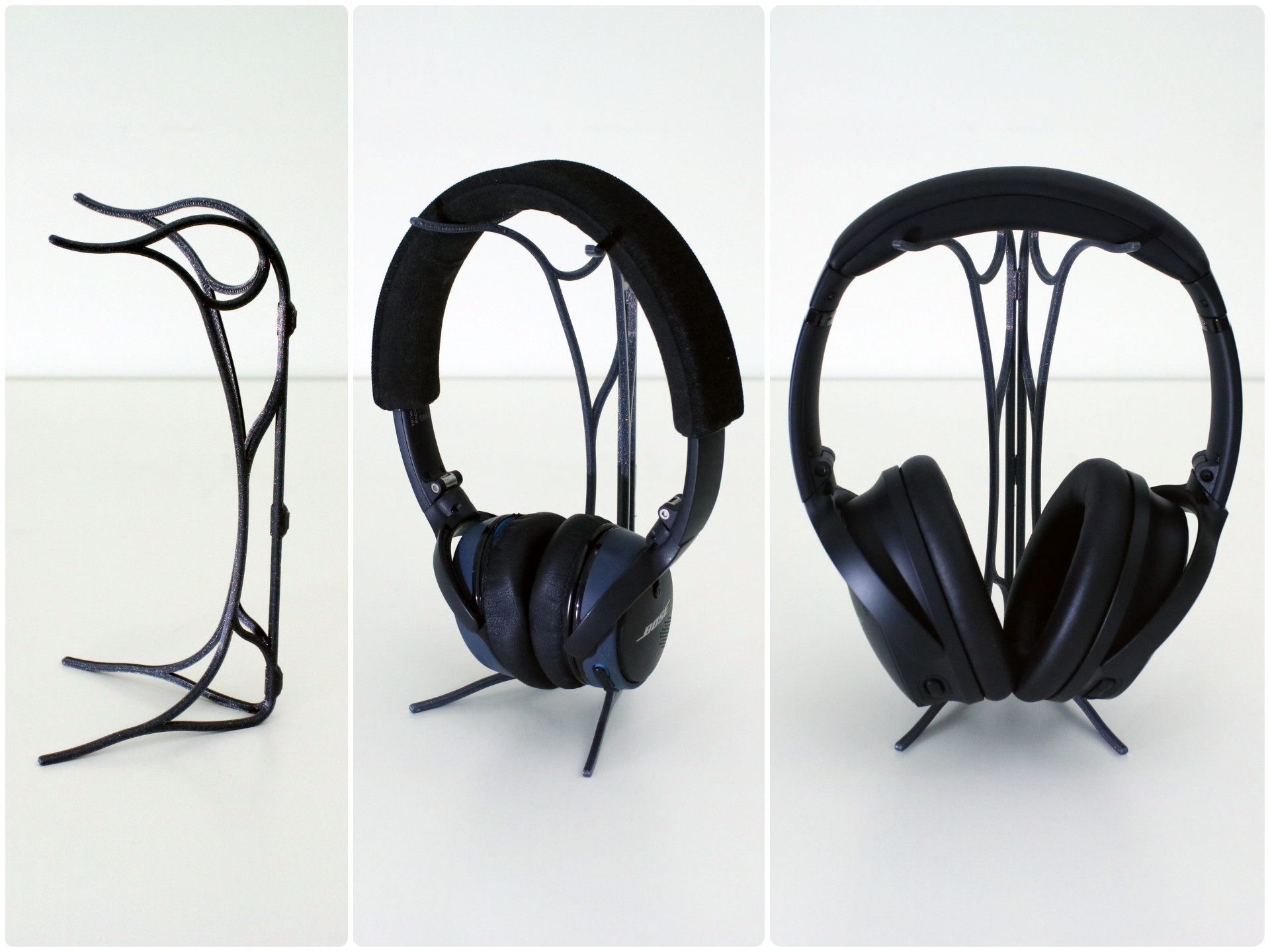 Simple headphone stand
