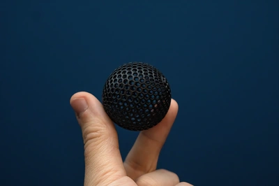 airless ping pong ball