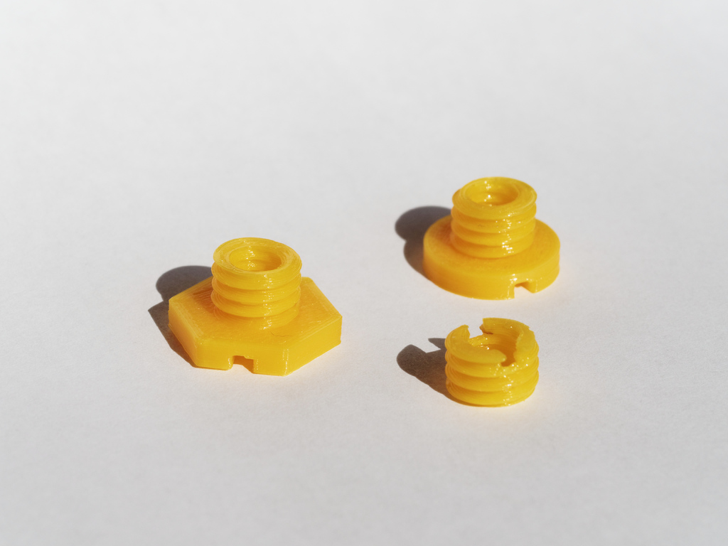 Tripod adapter 1/4-20 to 3/8" thread