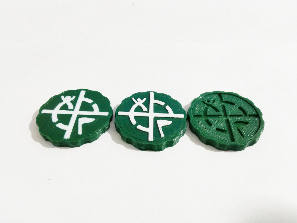 Geocaching coins, aka geocoins - 3 ways