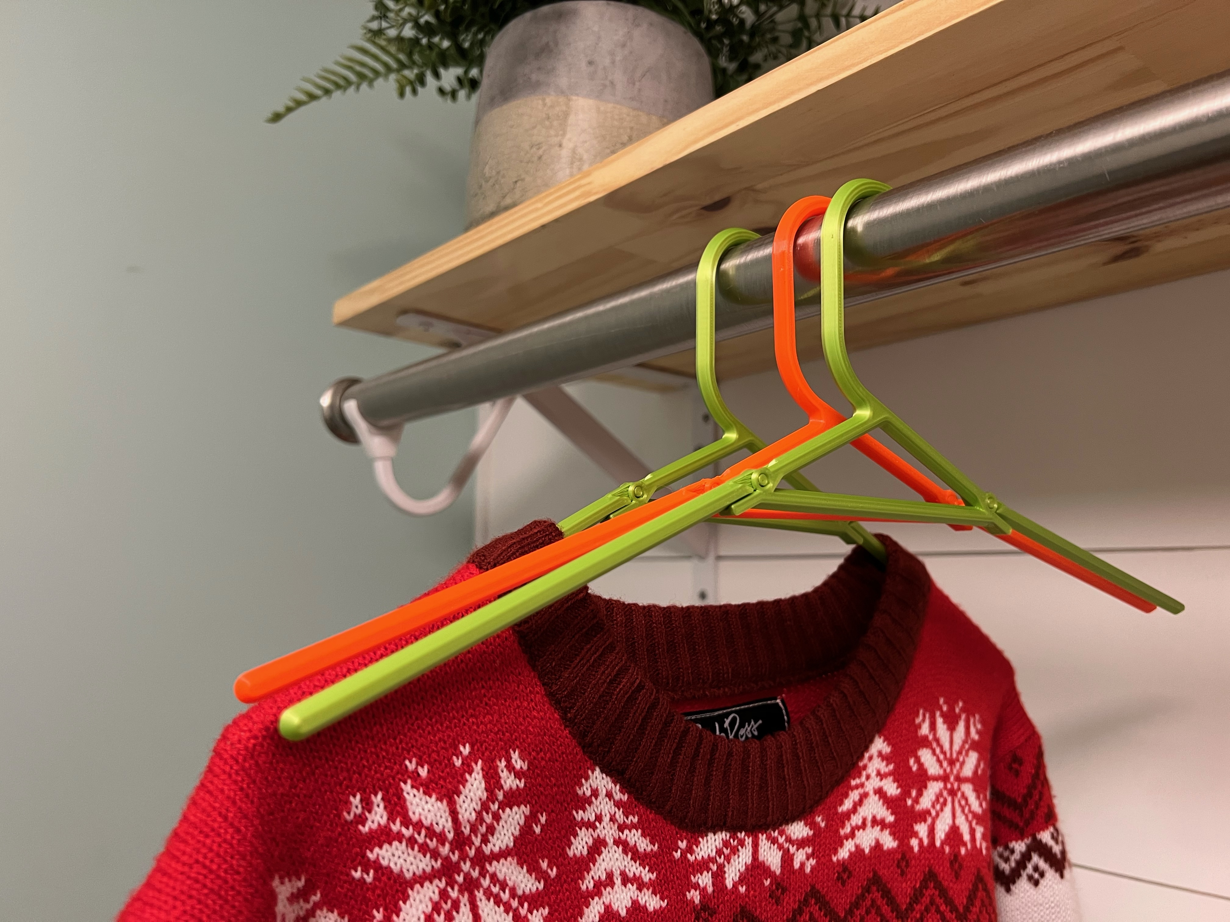 Collapsible Travel Hanger (Print in Place)