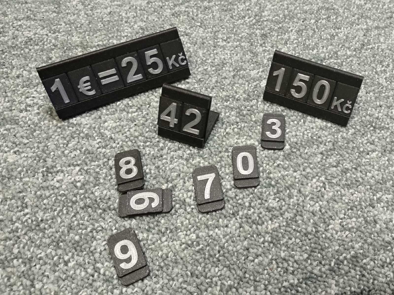 Modular Price Tags