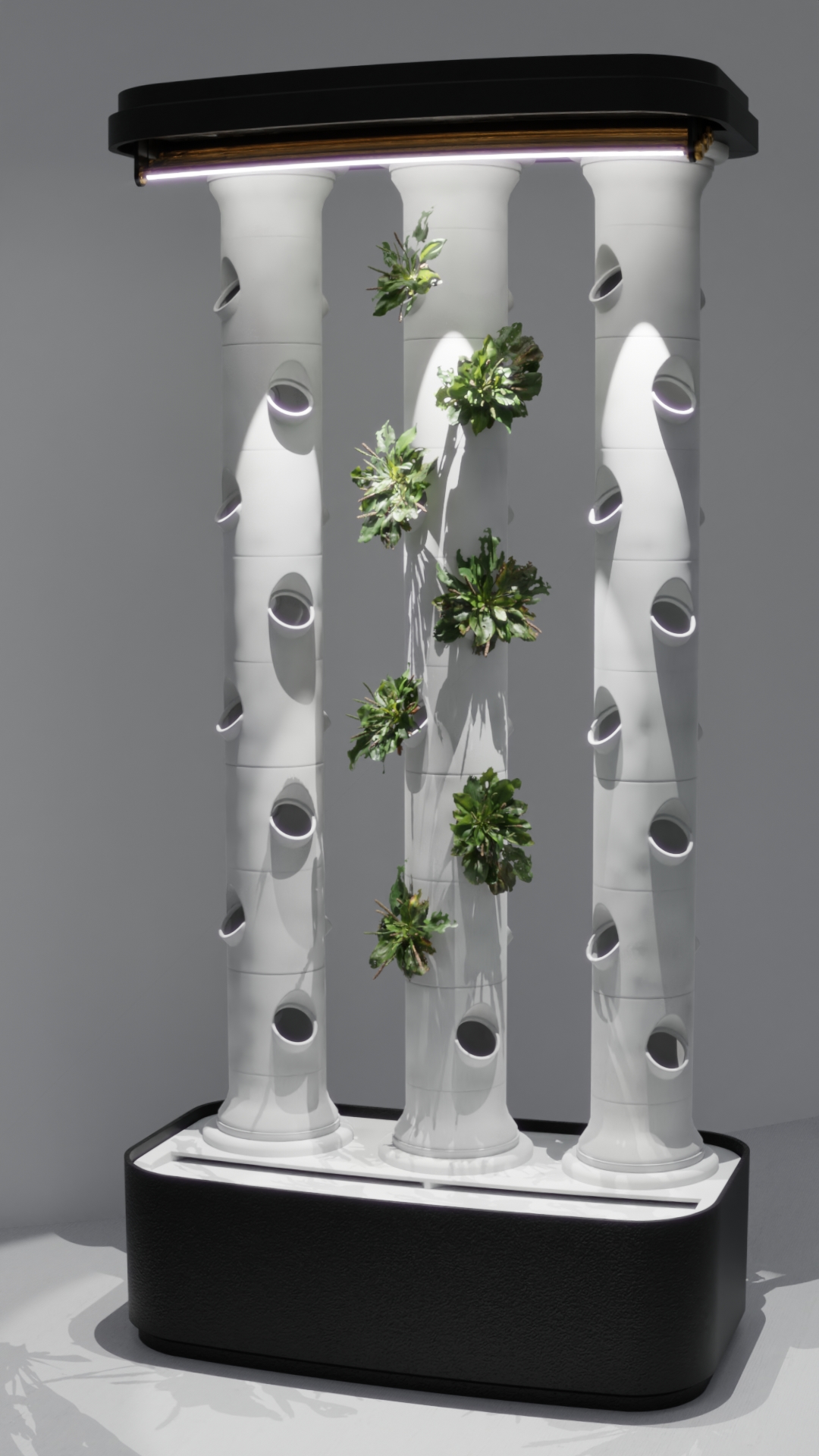 hydroponic tower for growing plants (WIP) (Updated 25.05.2024)