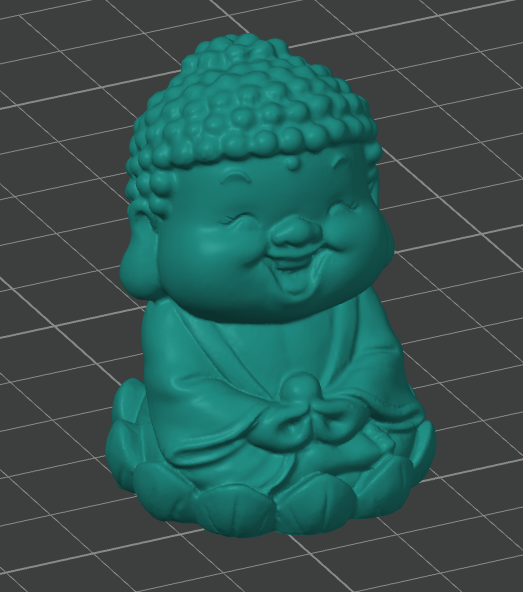 The Elegoo Buddha test print