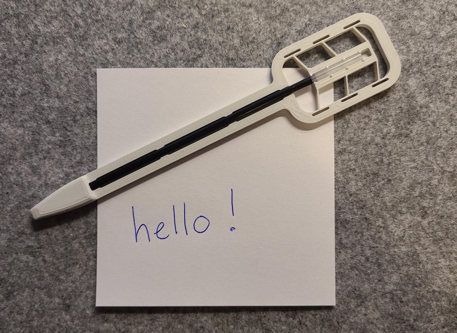 Ultra Thin Pen (Bistable Compliant Mechanism)