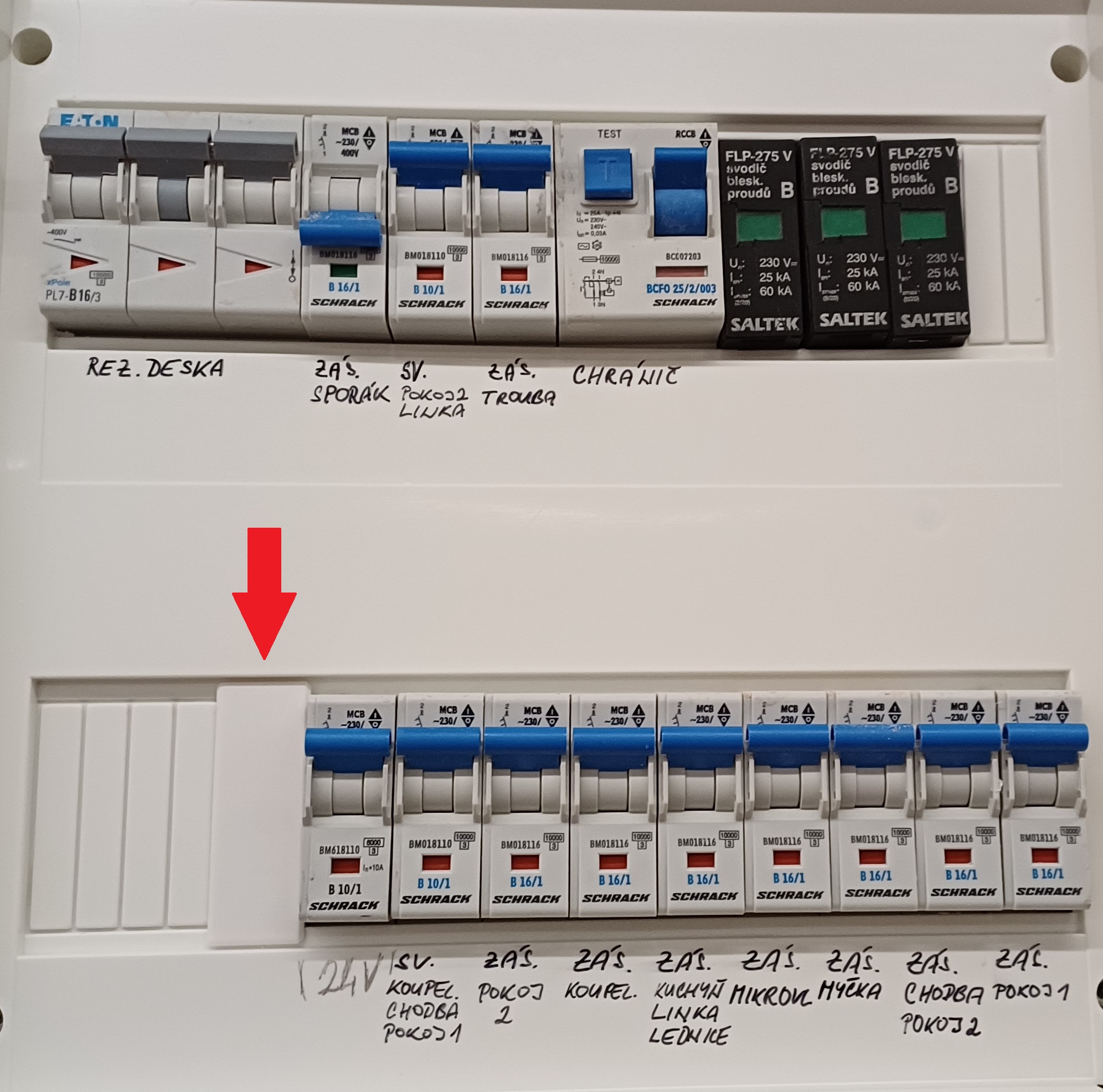Blank slot cover insert for switchboard/circuit breaker panel/DB box/distribution board/panelboard/electric panel/fuse box/consumer unit