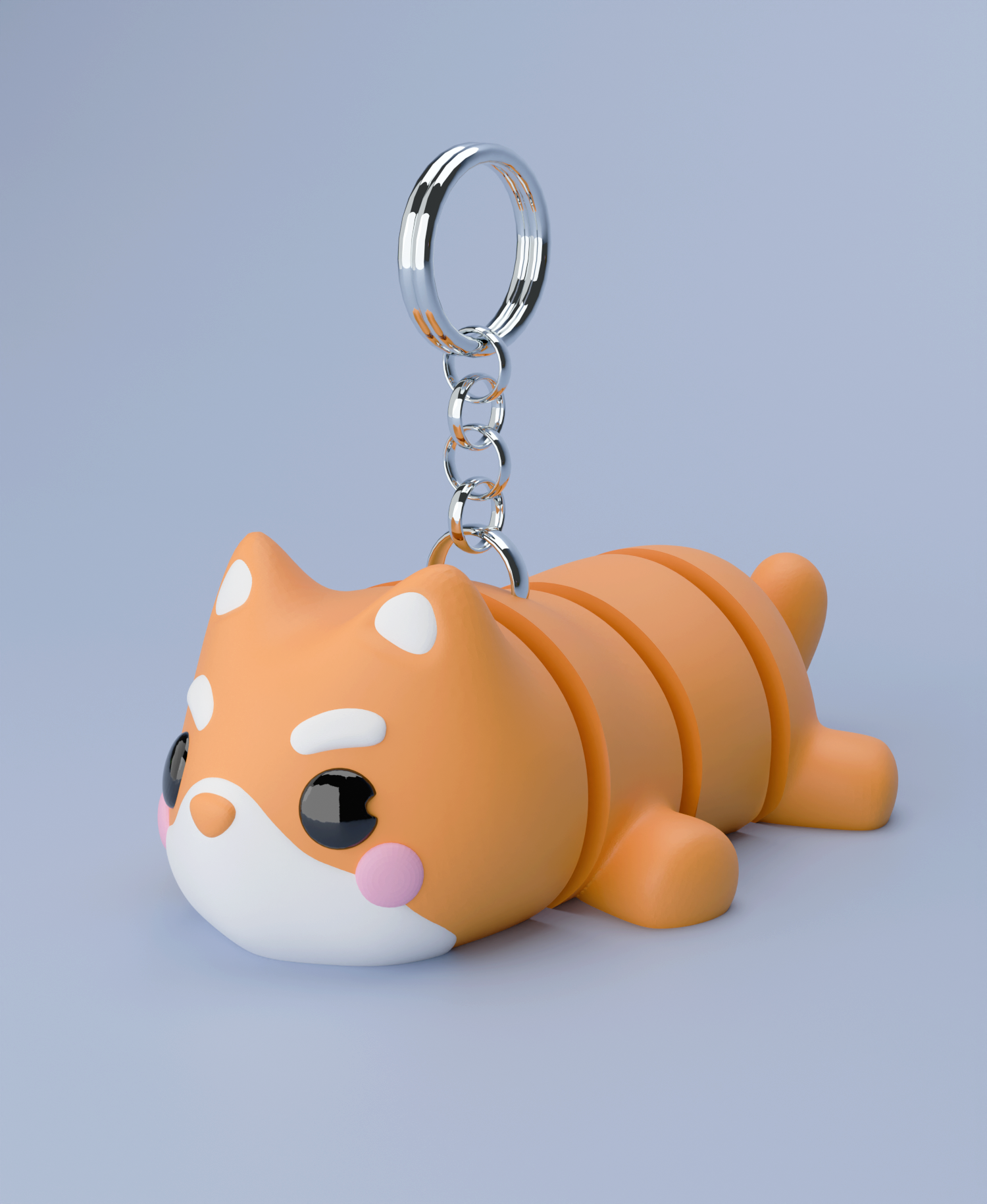 Flexi Shiba Inu Keychain (Limited Time Free)