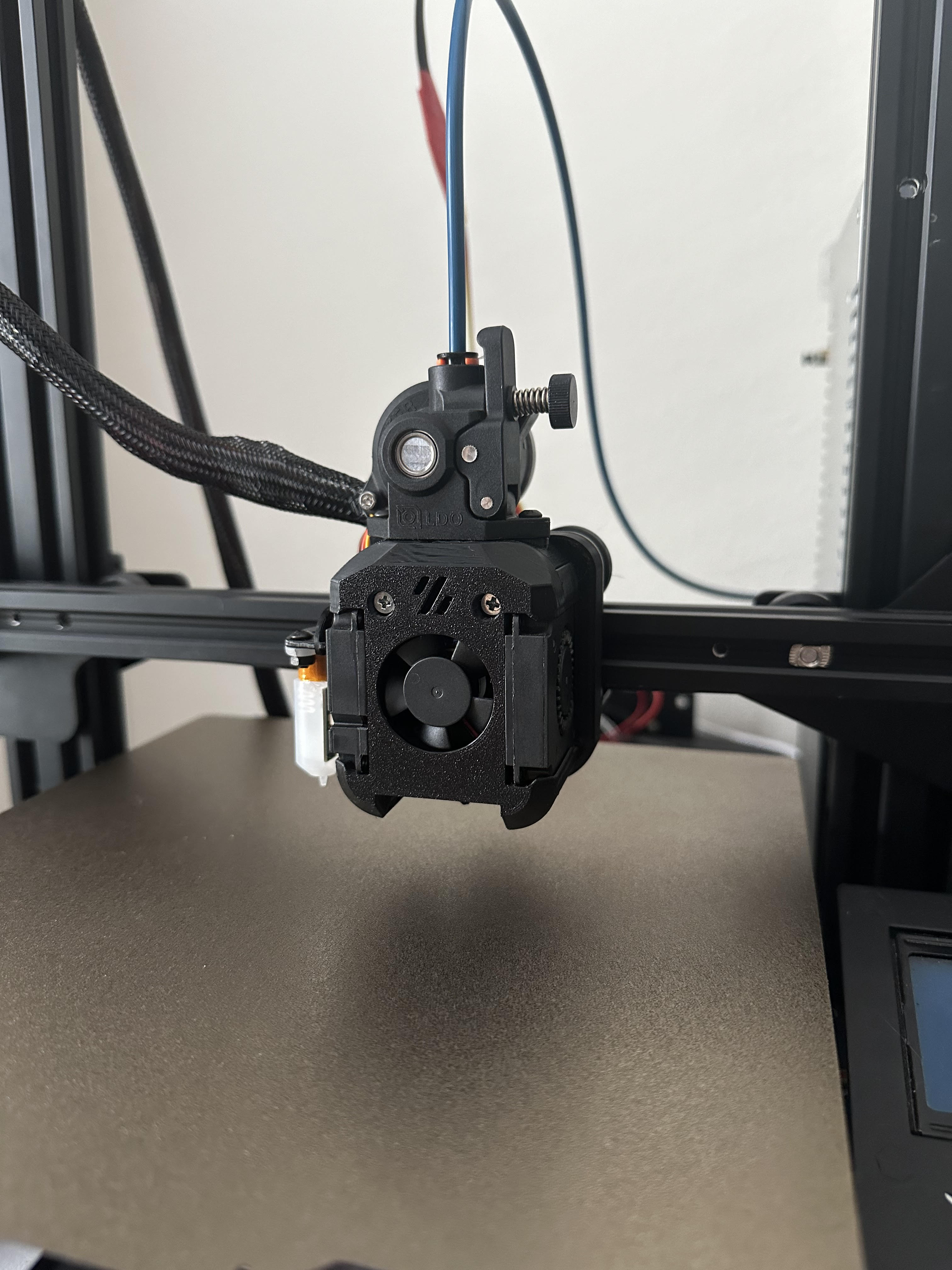 Dragon Burner v8 Ender3 X Plate Mount