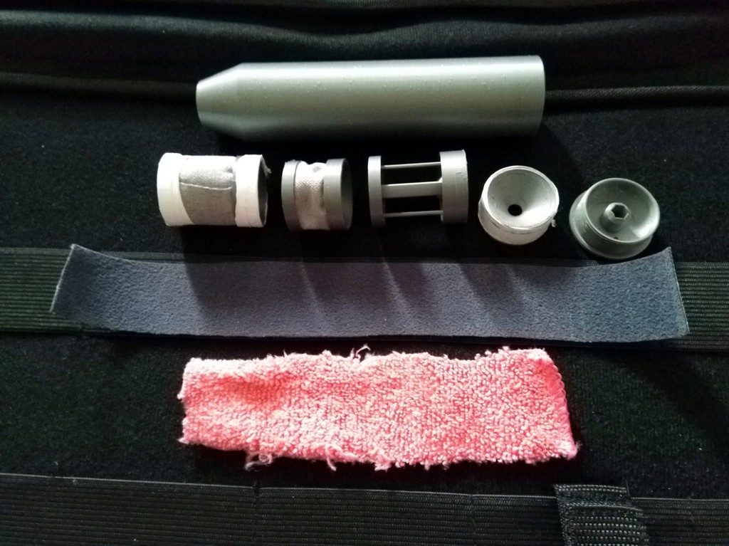 Air Gun / Air Rifle Silencer Moderator Suppressor 1/2" UNF Thread