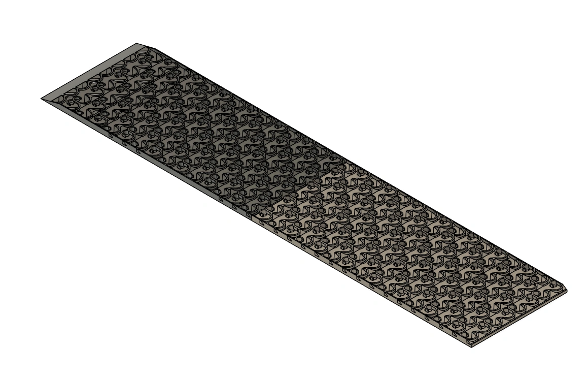 Sluice mat