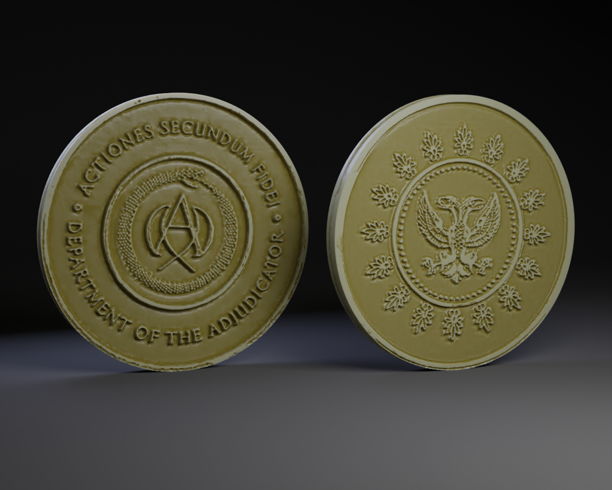 ADJUDICATOR COIN : John Wick