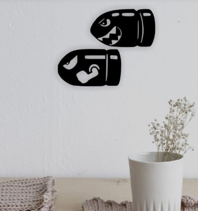 Super Mario Buller Wall Decor
