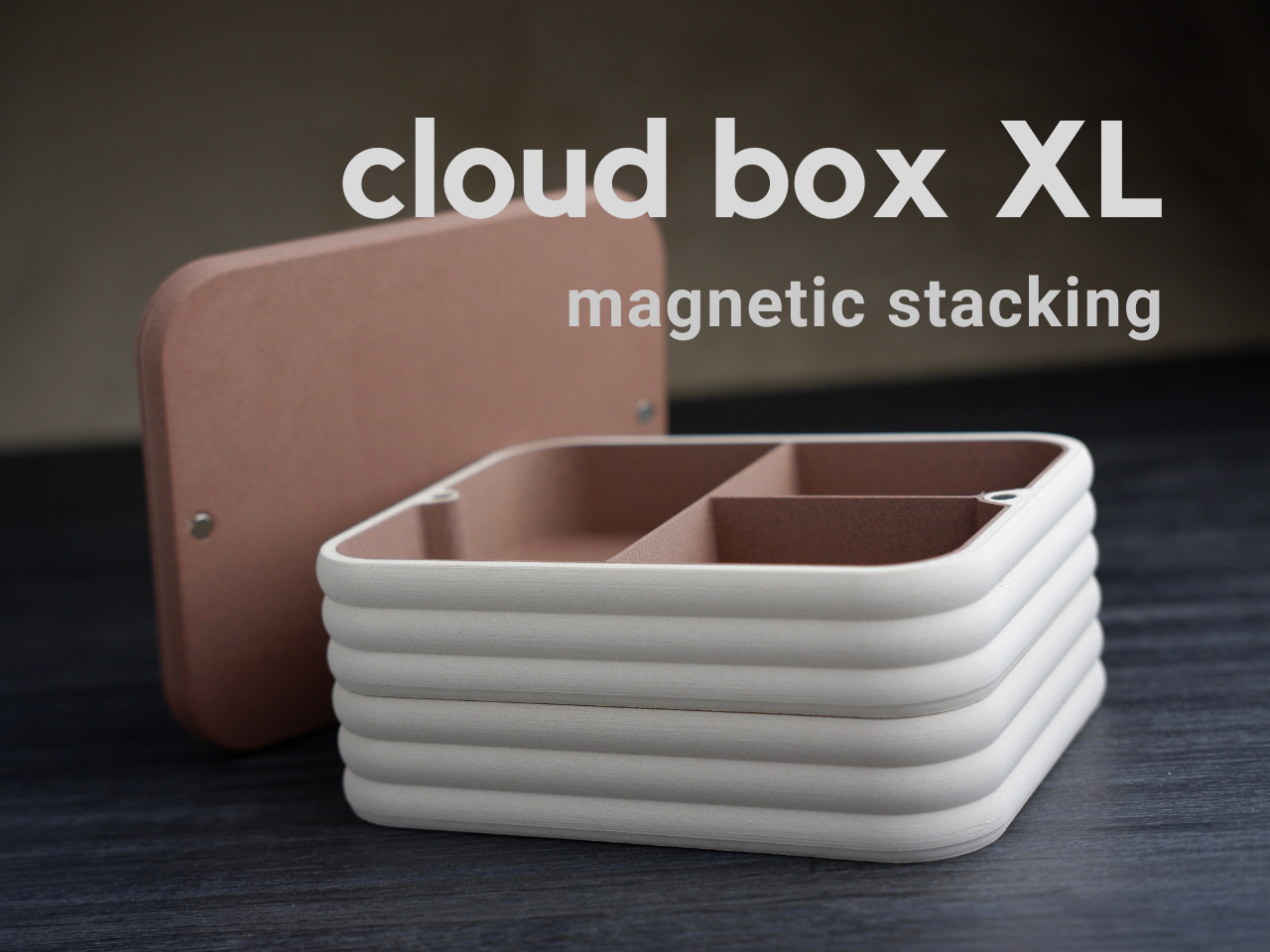 cloud box Β· magnetically stackable Β· XL