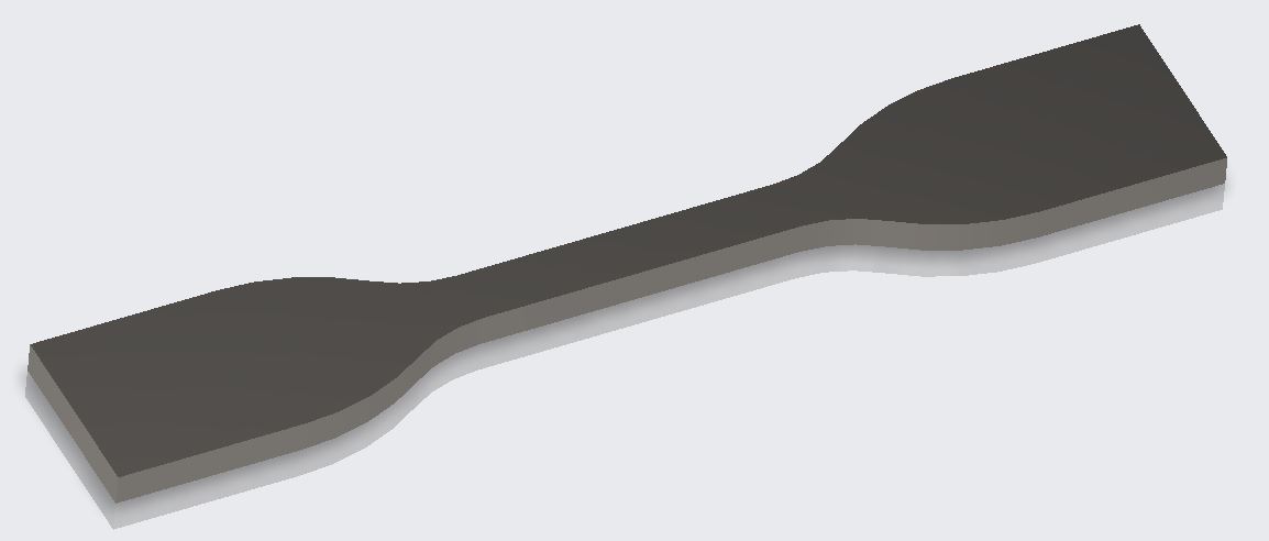 ASTM D638 Type IV "dogbone"