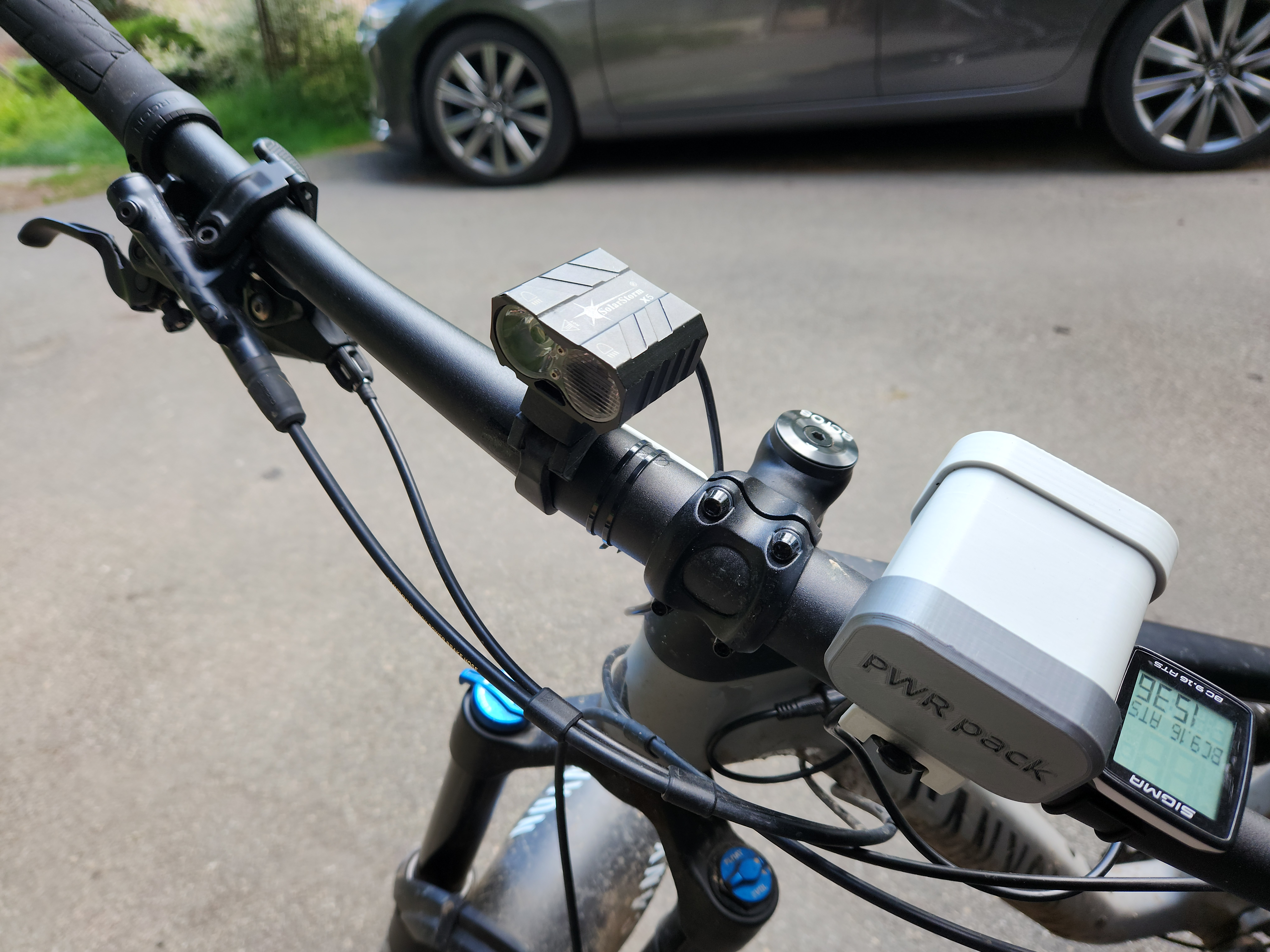 Battery Holder for Bike Headlight