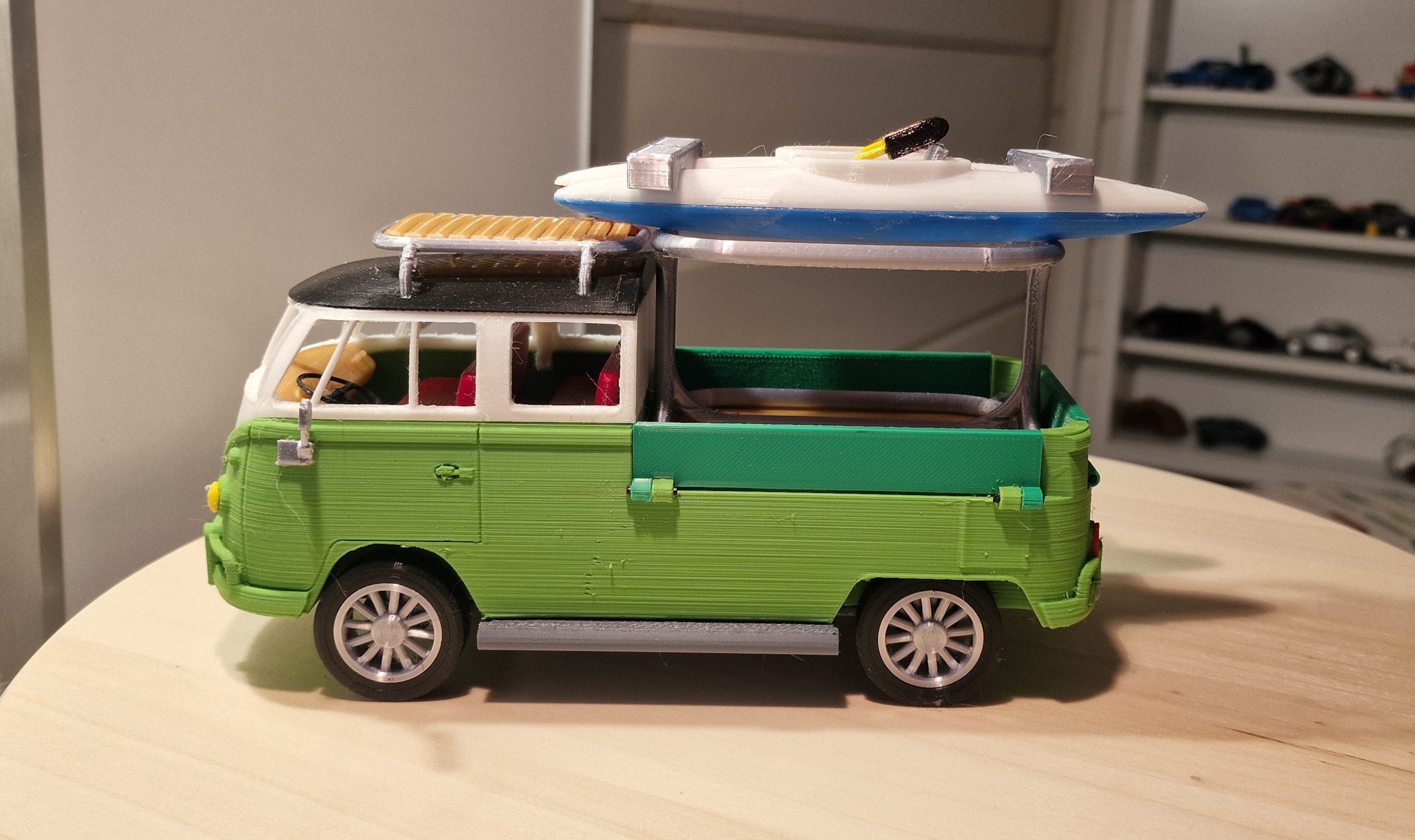 VW Bus Pickup Year 1968 Designer Ed van der Heijden.