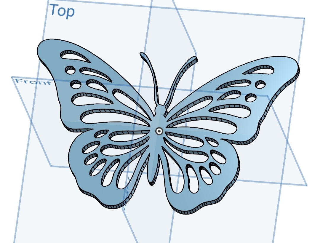 Mariposa decoración