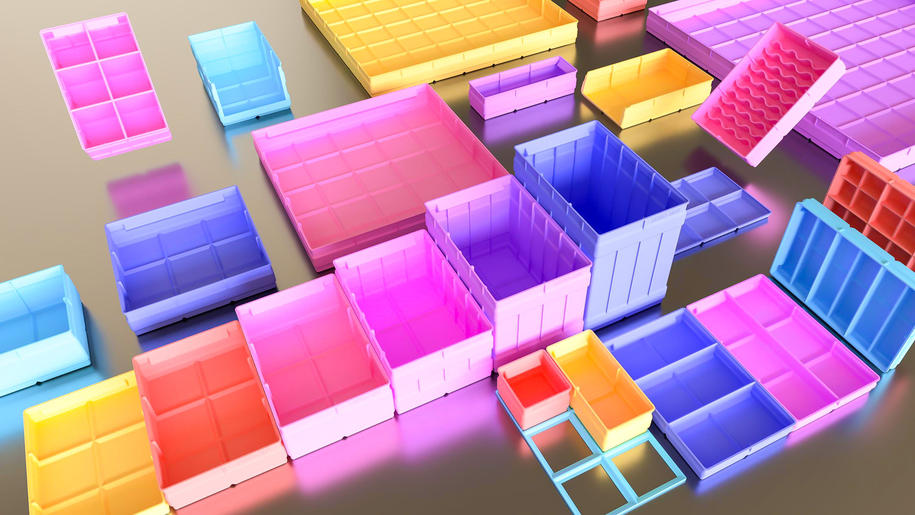 Stackable Storage Boxes β 2024 Update β Optimized for 3D Print