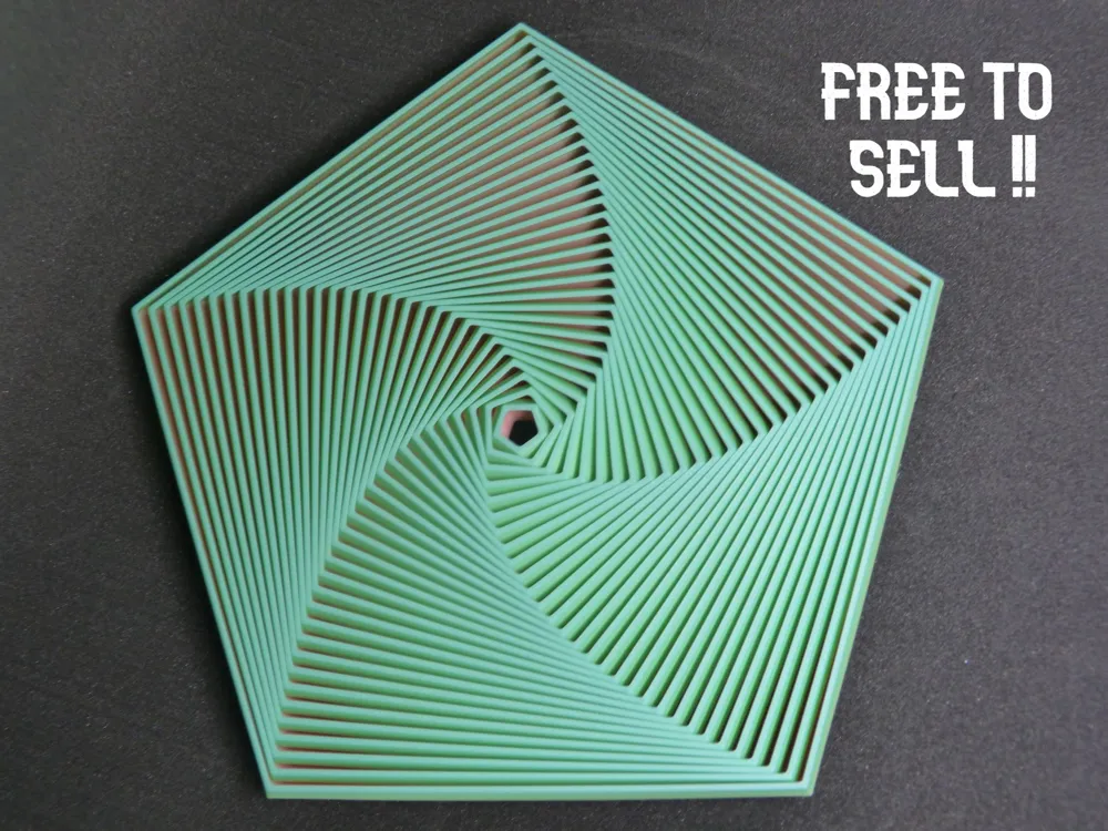 pentagon fidget 30 rings (free to sell) large