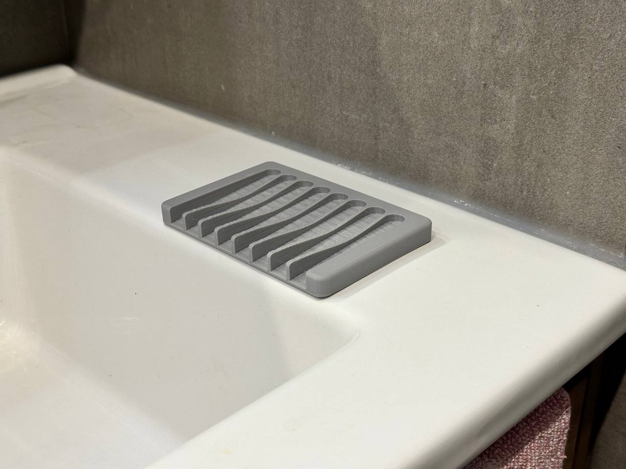 Soap dish (always dry soap)