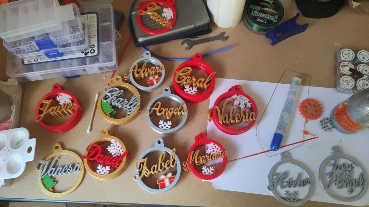 Customizable Christmas Ornament
