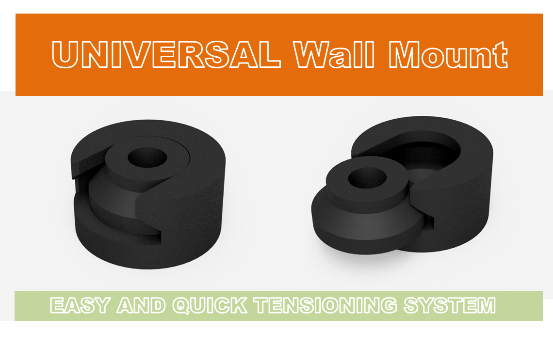 Universal Wall Mount - round