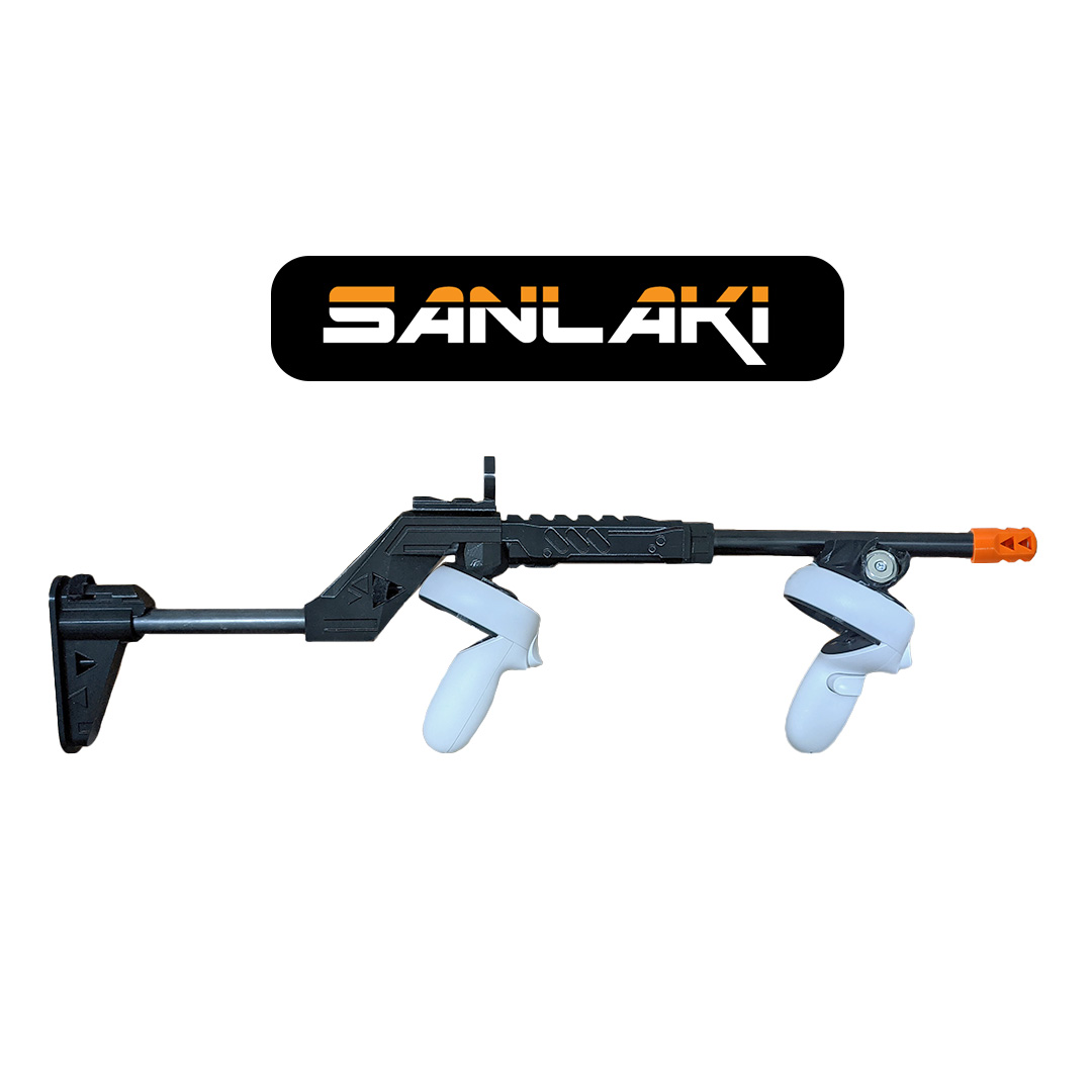 VR Gun stock for Meta Quest 2