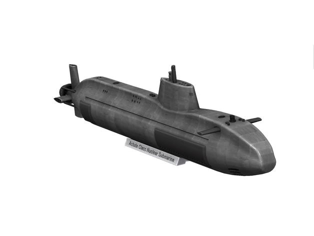 Astute Class Nuclear Submarine