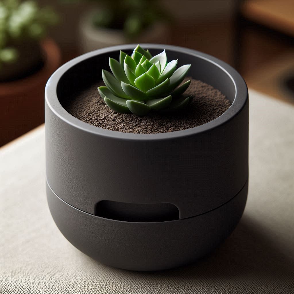 Self Watering Designed Succulent Planter