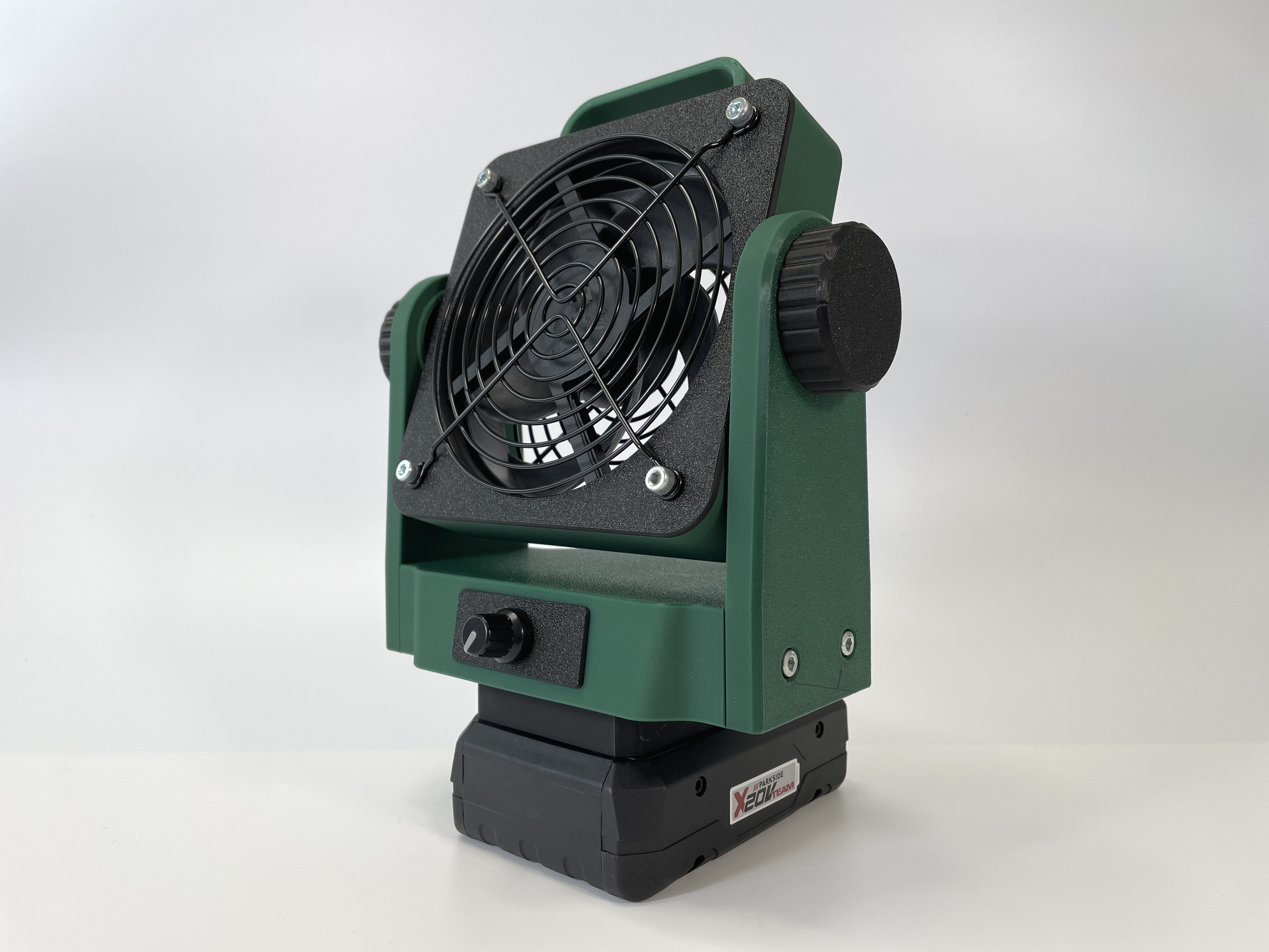 Modular Desk Fan 120mm (Optional Parkside X20V Mount)