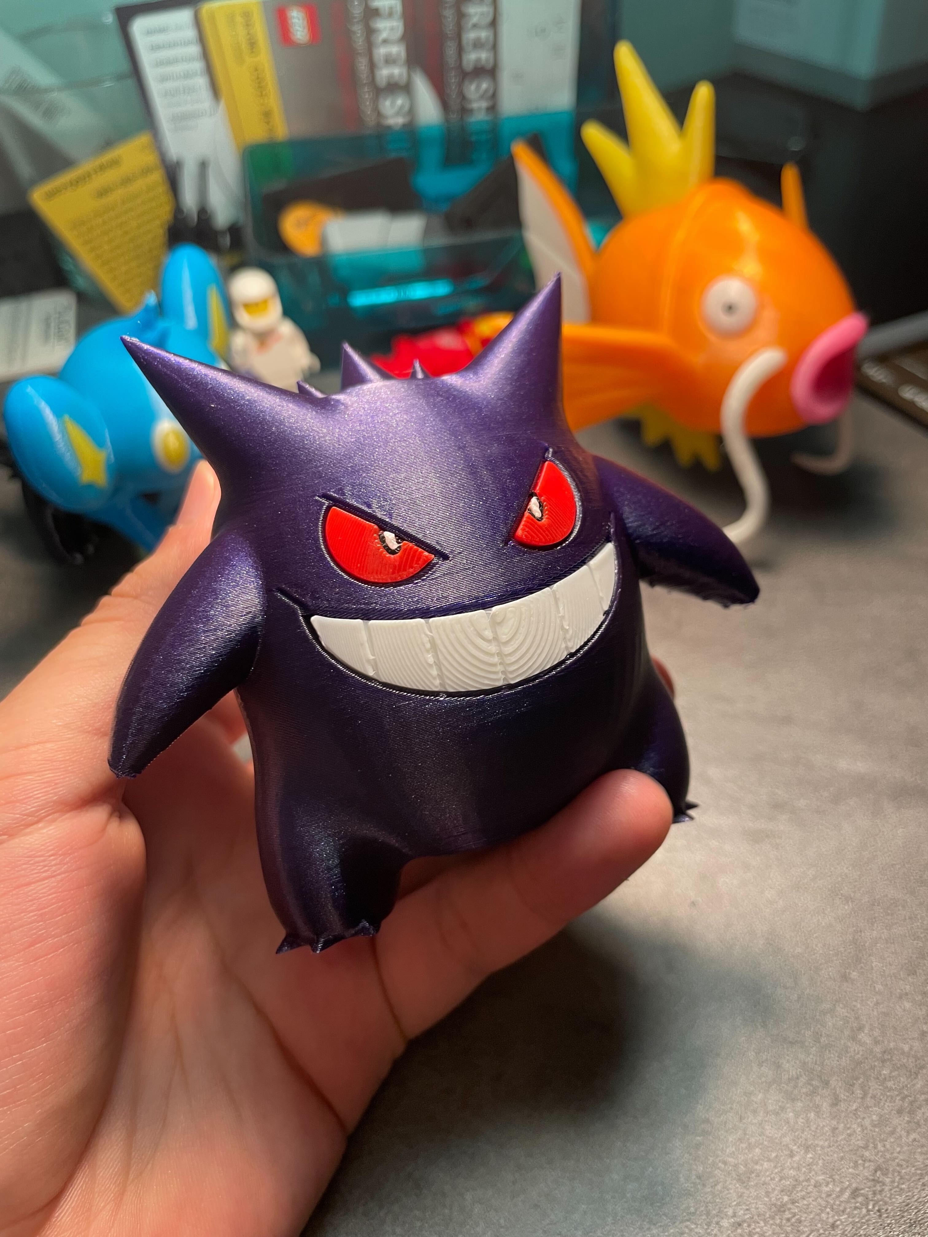 Higher quality Gengar no watermark with MMU color options