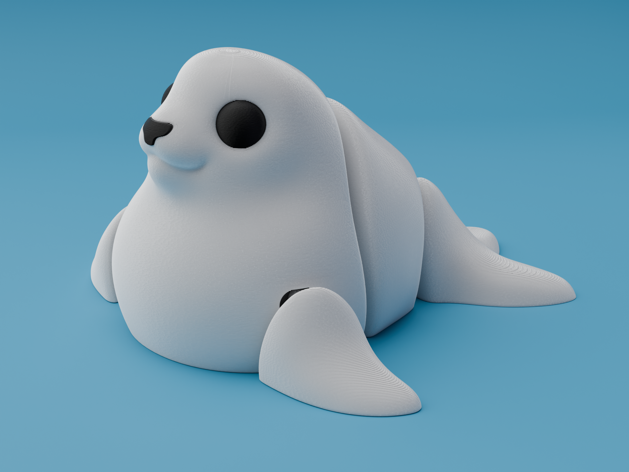 Articulated Seal pup