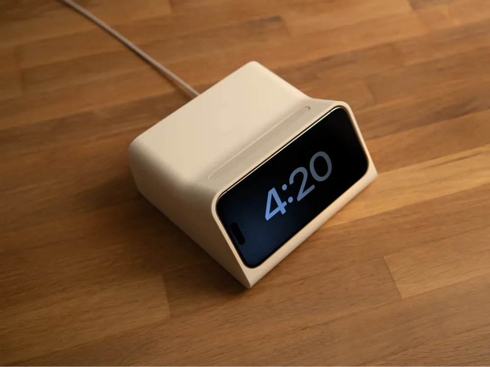 Re-uploaded iPhone Standby Mode Dock (designed with OVERWERK) by Scott Yu-Jan