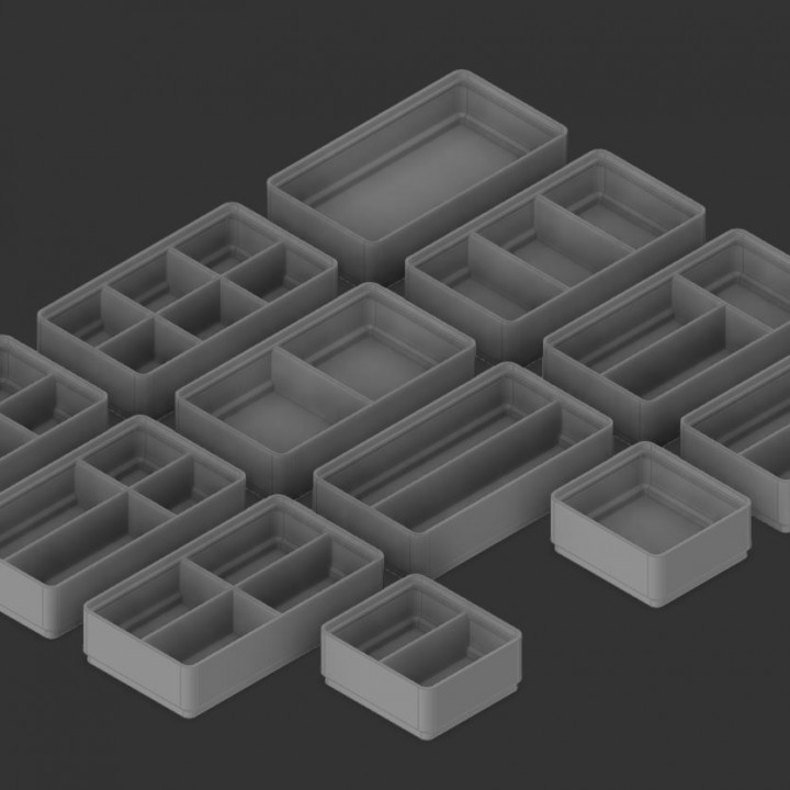 Ikea Alex sorting set