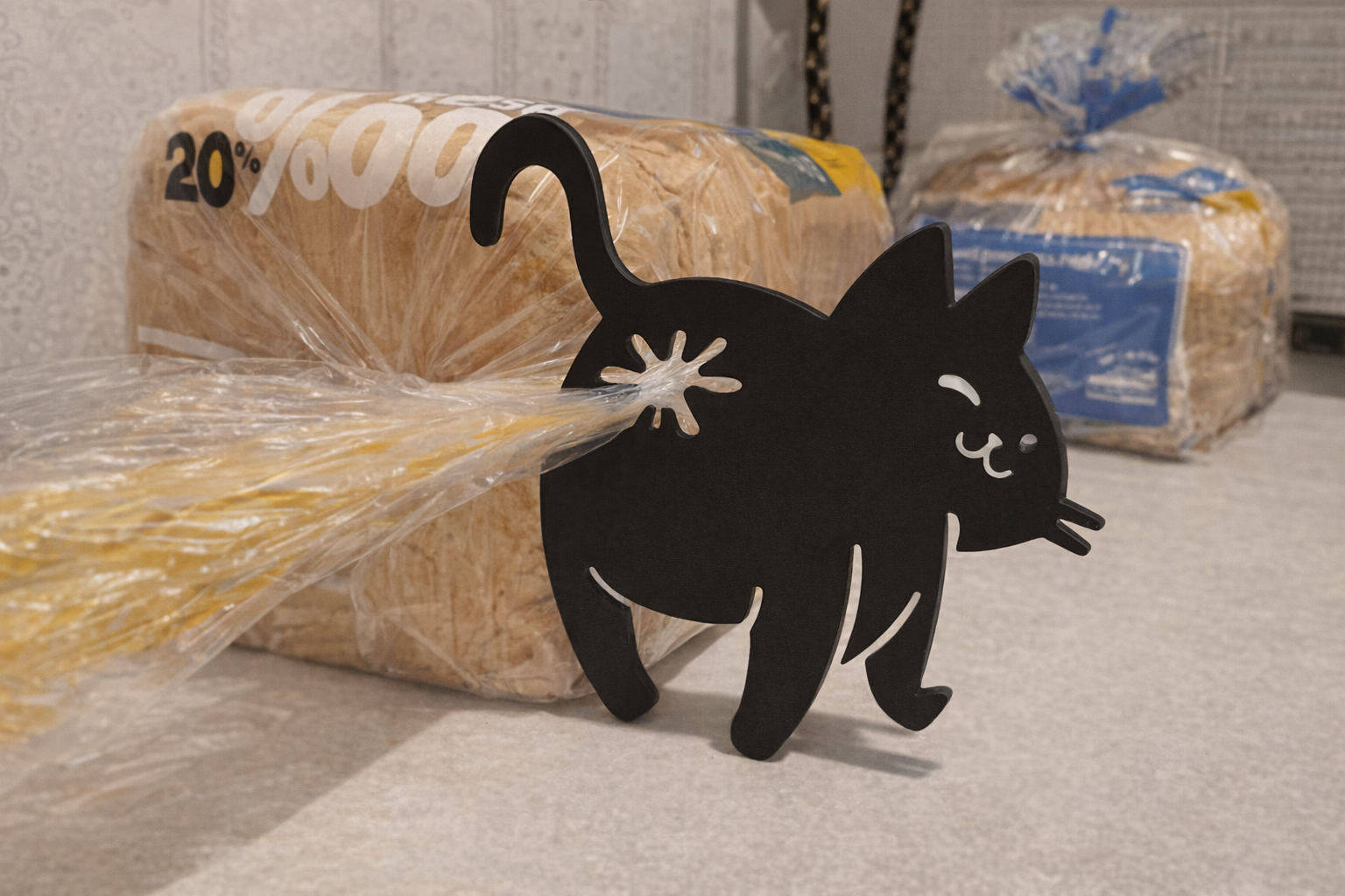Black Cat Bag Clip β Playful and Practical