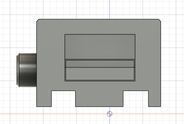 WE g17 (airsoft) fidget backplate