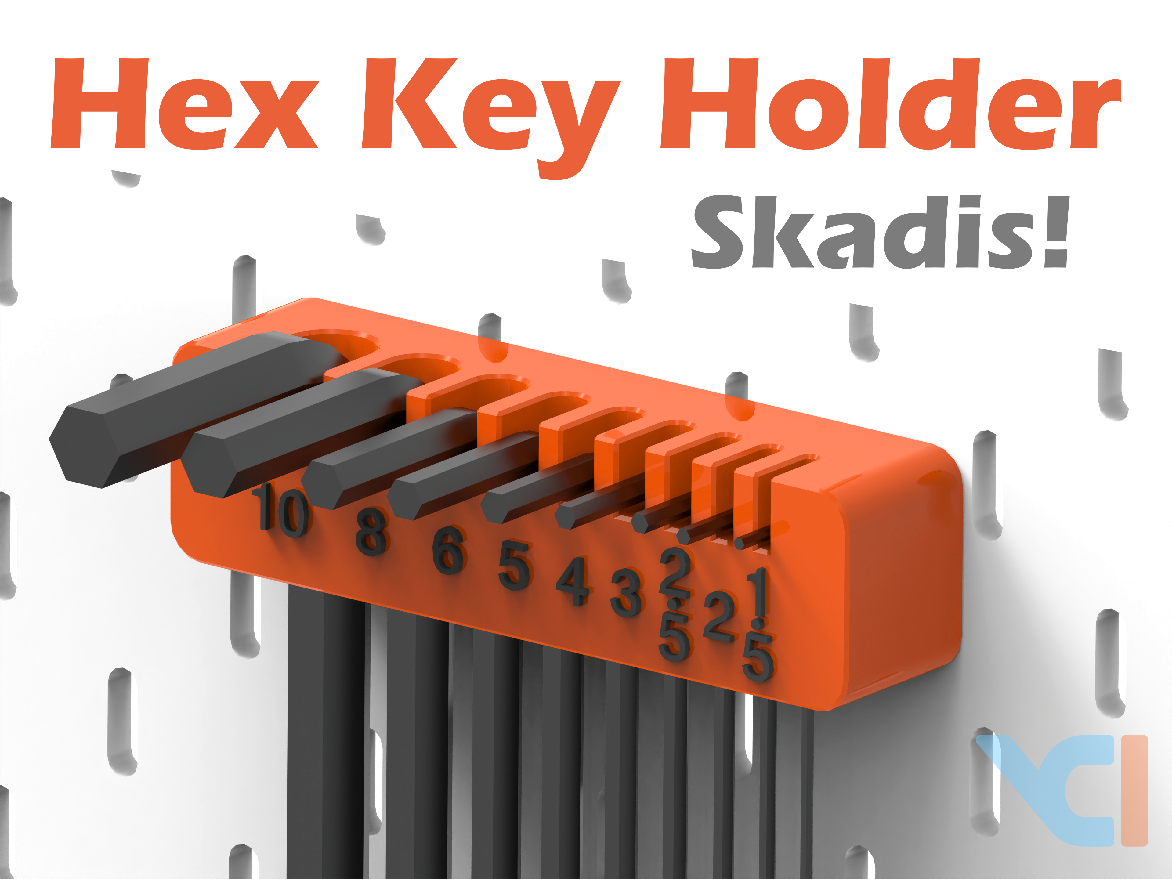 Hex Key Holder - Skadis
