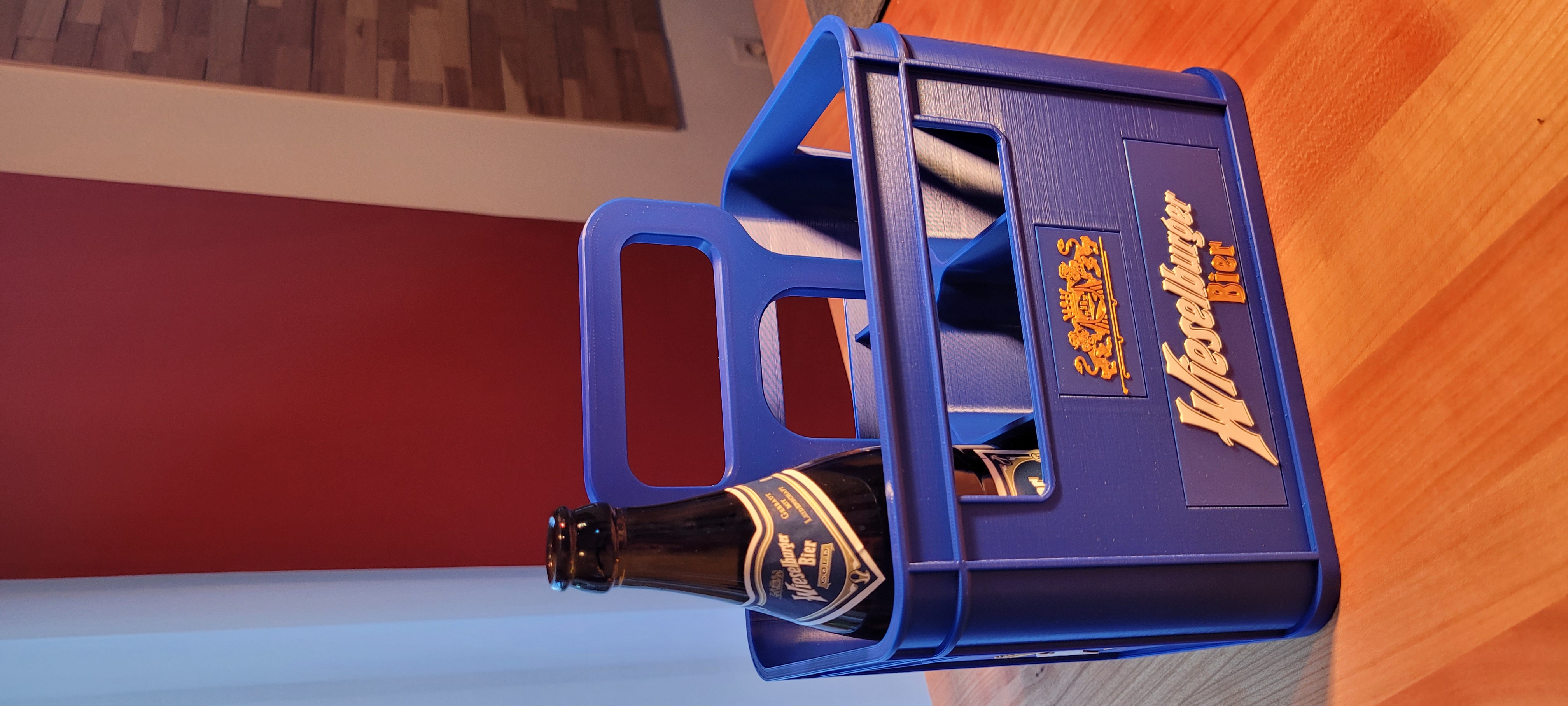 Sixpack BiertrΓ€ger zur individuellen Gestaltung - Six-pack beer carrier for individual design