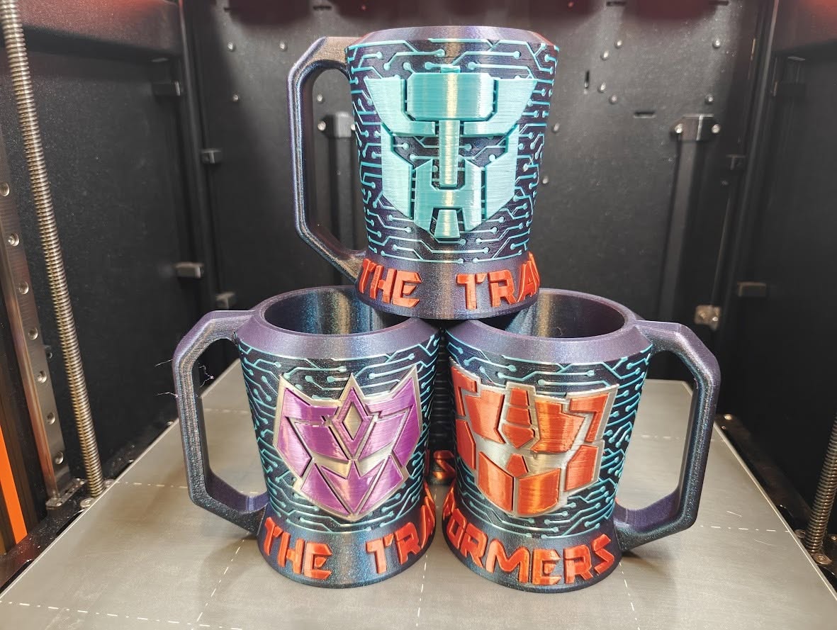 The Transformers Can Coozies for 12oz aluminum can beverages