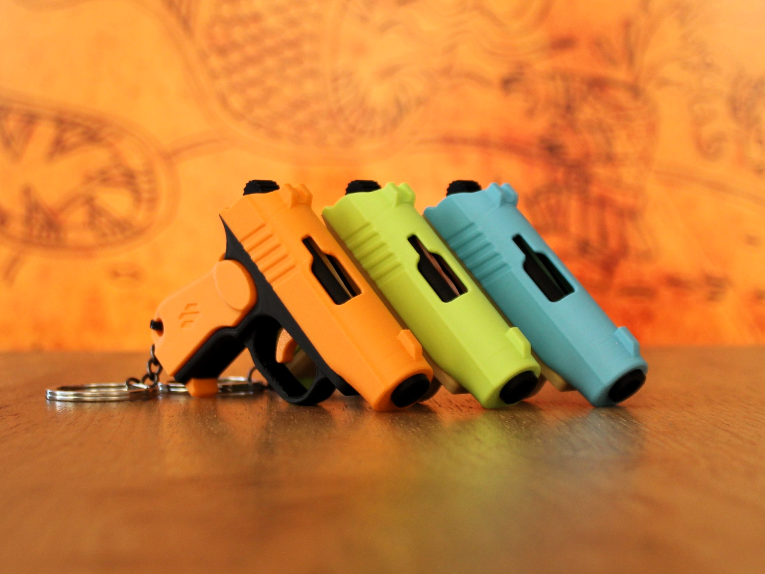 Makarov PM Fidget Keychain β Slide-Action Toy