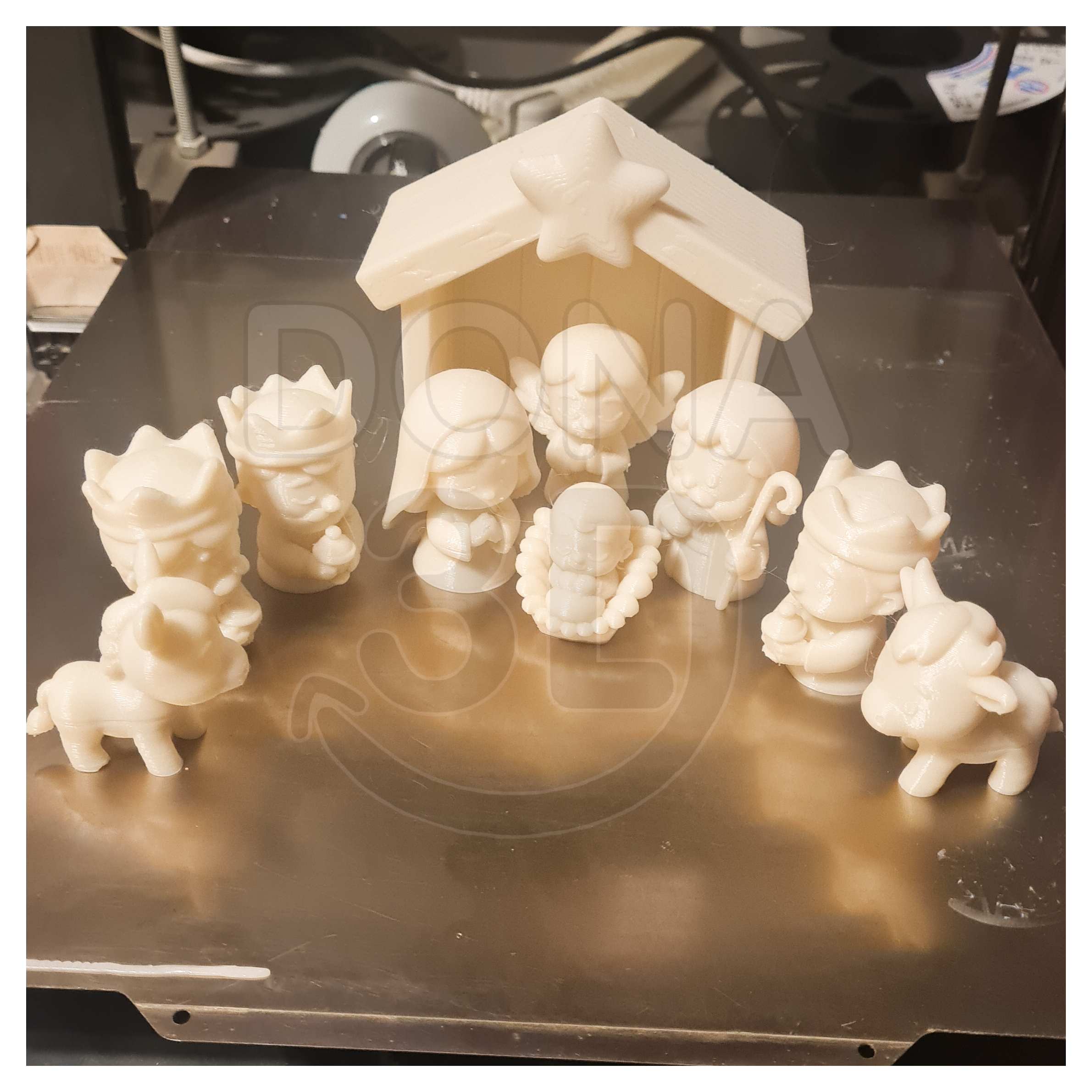 Chibi Nativity Scene β 3D Printable Design
