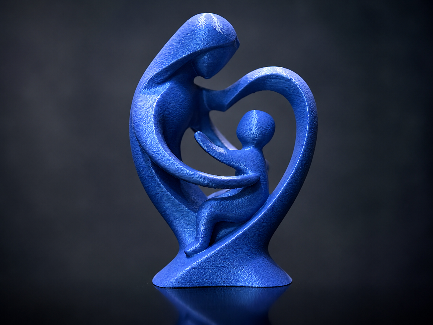 Mother & Child Love Sculpture