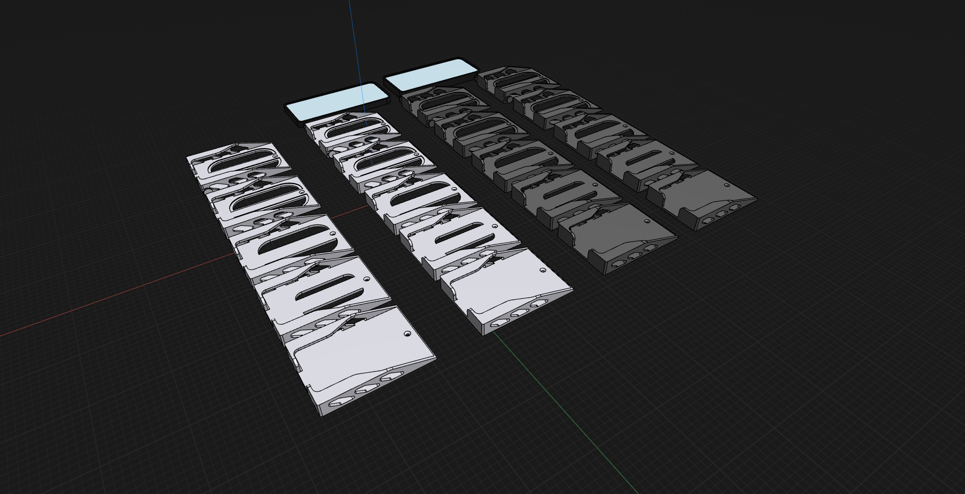 Phone wall mount variations