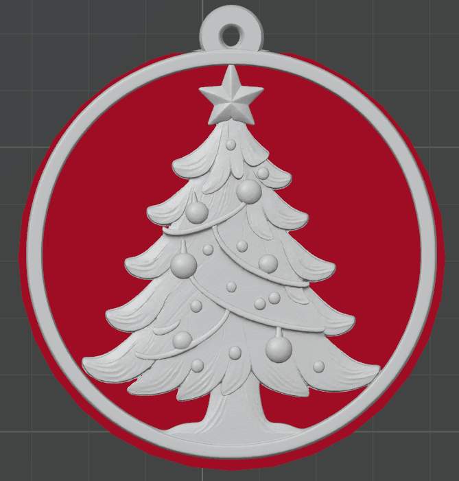 Christmas Tree Ornament β Simple and Festive 3D Print