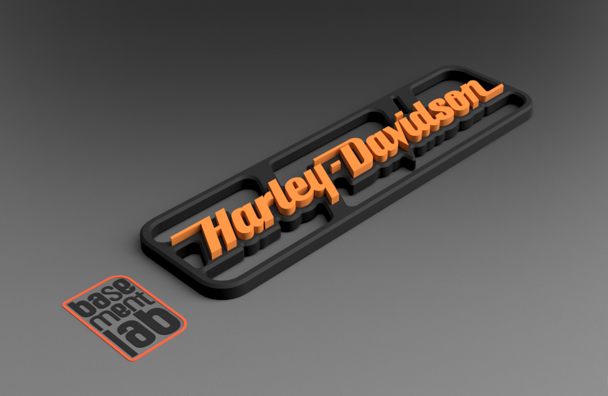 Harley-Davidson style Type M - Keychain - Portachiavi - Porte Clès - 钥匙链