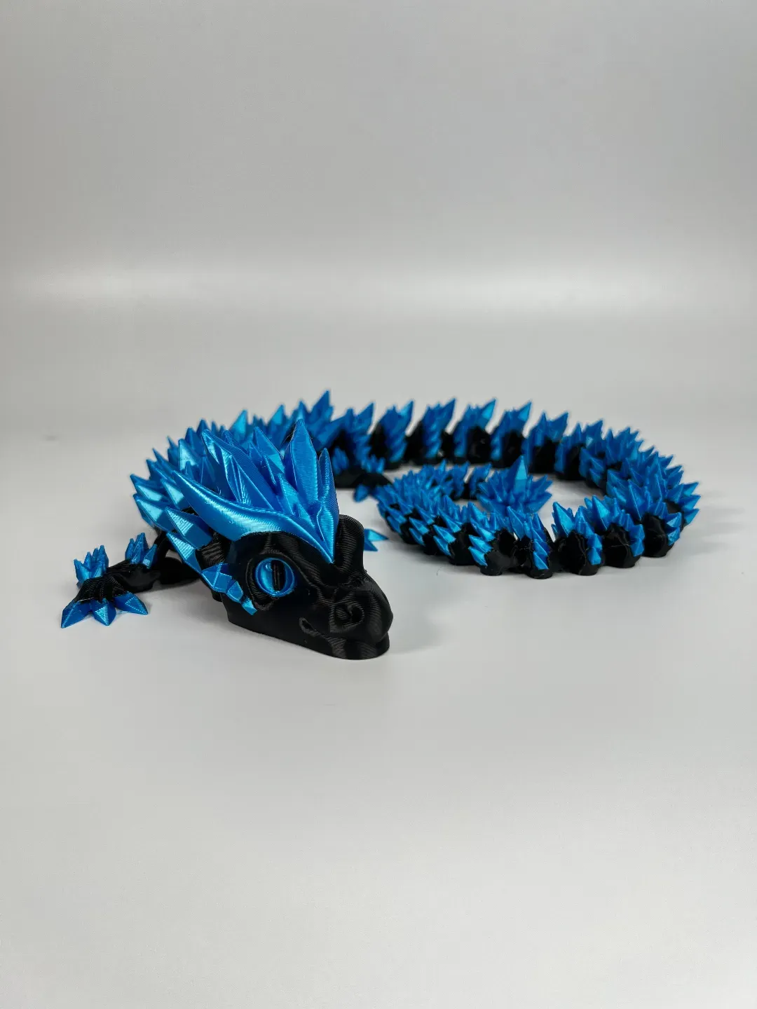 FIXED FOR PRUSA Articulated Crystal Dragon 2 Color by Saber3D
