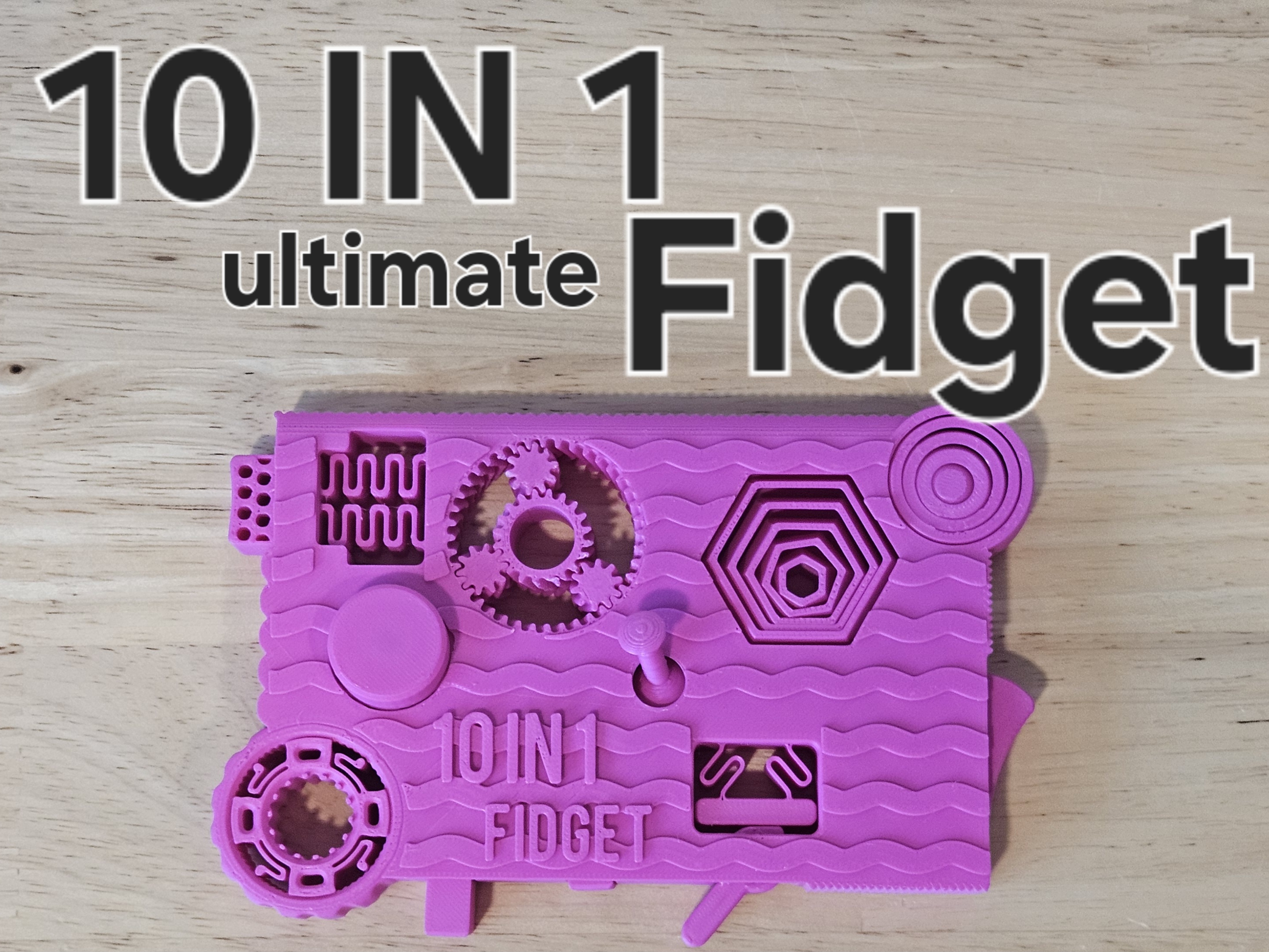 10 in 1 ultimate multi fidget!