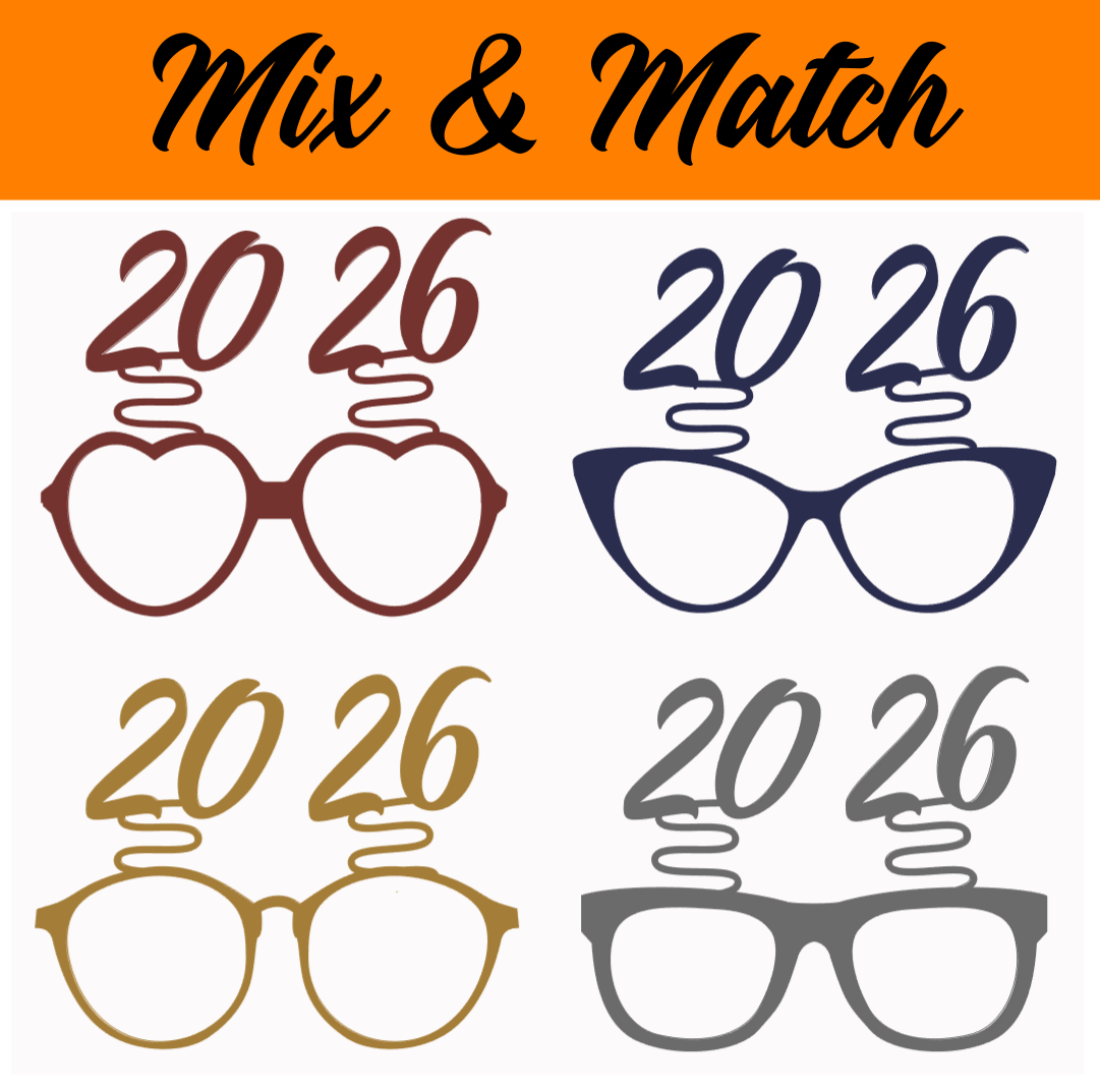 Mix and Match! 2026 Glasses - New Styles!